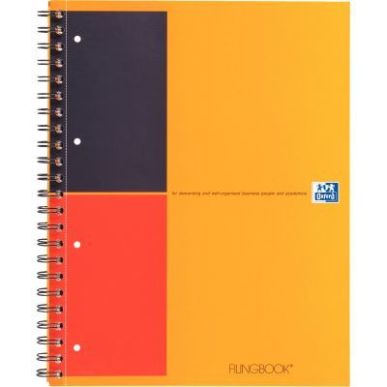 Achetez OXFORD Cahier FILINGBOOK spirales 200 pages perforées 80g lignée 6mm 21x31,8cm Couverture ..