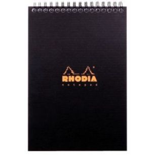 Achetez RHODIA Bloc Notepad spirale en tête en polypropylène 160 feuilles format 14,8x21cm.Coloris..