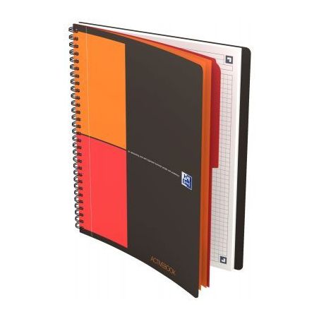 Achetez Cahier à reliure intégrale ACTIVEBOOK 160 pages, format tablette B5, quadrillé 5x5 400080..