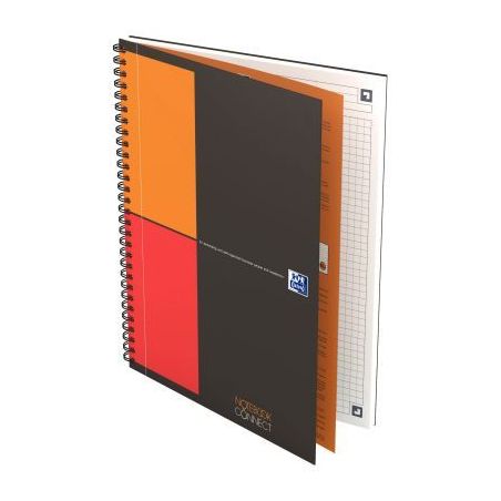 Achetez Cahier à reliure intégrale NOTEBOOK SCRIBZEE format tablette B5 quadrillé 5x5, 160 pages ..