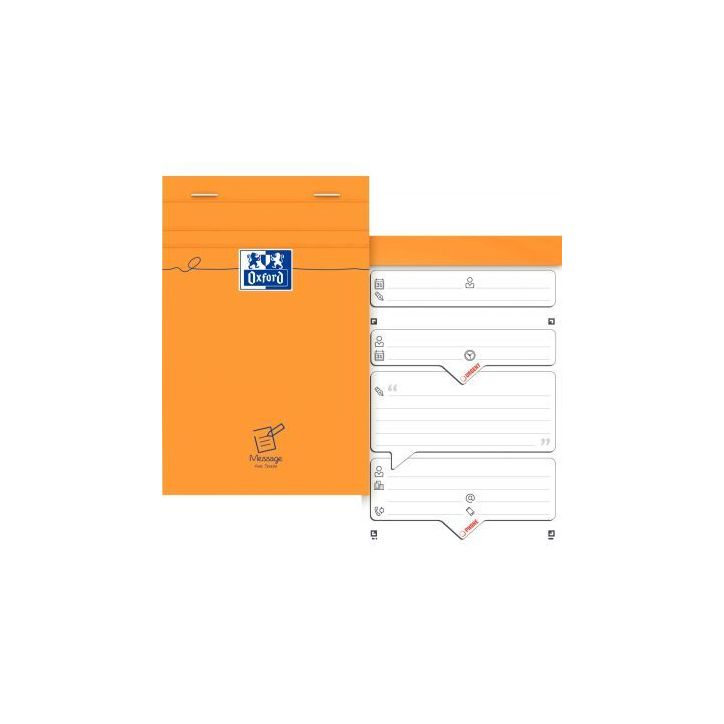 Bloc messages téléphoniques 80 feuilles, format 11x17 cm 100106293 OXFORD HAMELIN