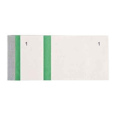 Achetez Lot de 10 blocs numérotés à souches 1 souche, vert 248 pas cher sur Ma Rentrée Scolaire