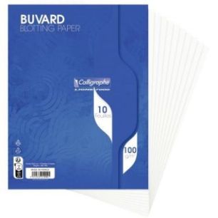 Achetez Paquet de 10 buvards, format 16x21 cm, 100g 1002C CALLIGRAPH CLAIREFONTAINE pas cher sur Ma ..