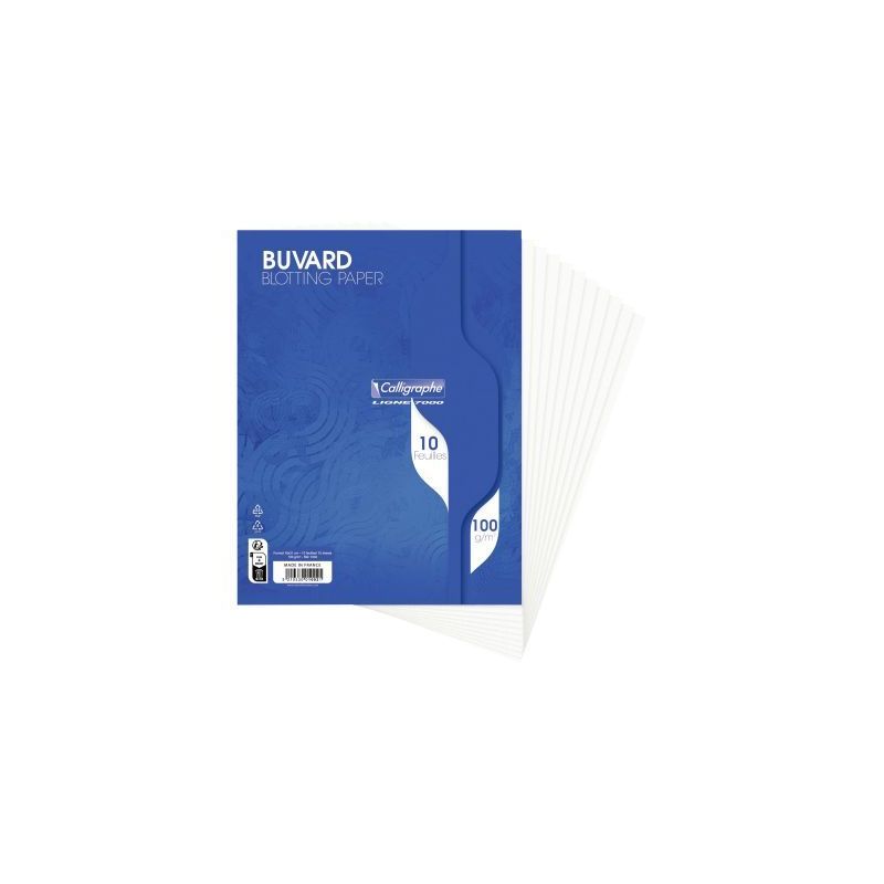 Achetez Paquet de 10 buvards, format 16x21 cm, 100g 1002C CALLIGRAPH CLAIREFONTAINE pas cher sur Ma .. Achetez Paquet de 10 buvards, format 16x21 cm, 100g 1002C CALLIGRAPH CLAIREFONTAINE pas cher sur Ma ..