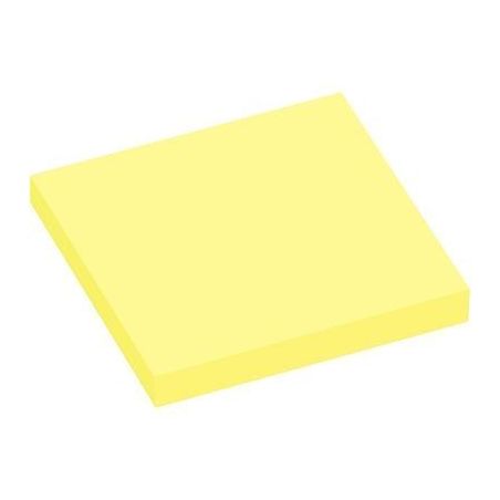 Achetez Lot de 12 blocs de 100 feuilles de notes repositionnables 75 x 75 mm jaune pastel 5654-01 pa..