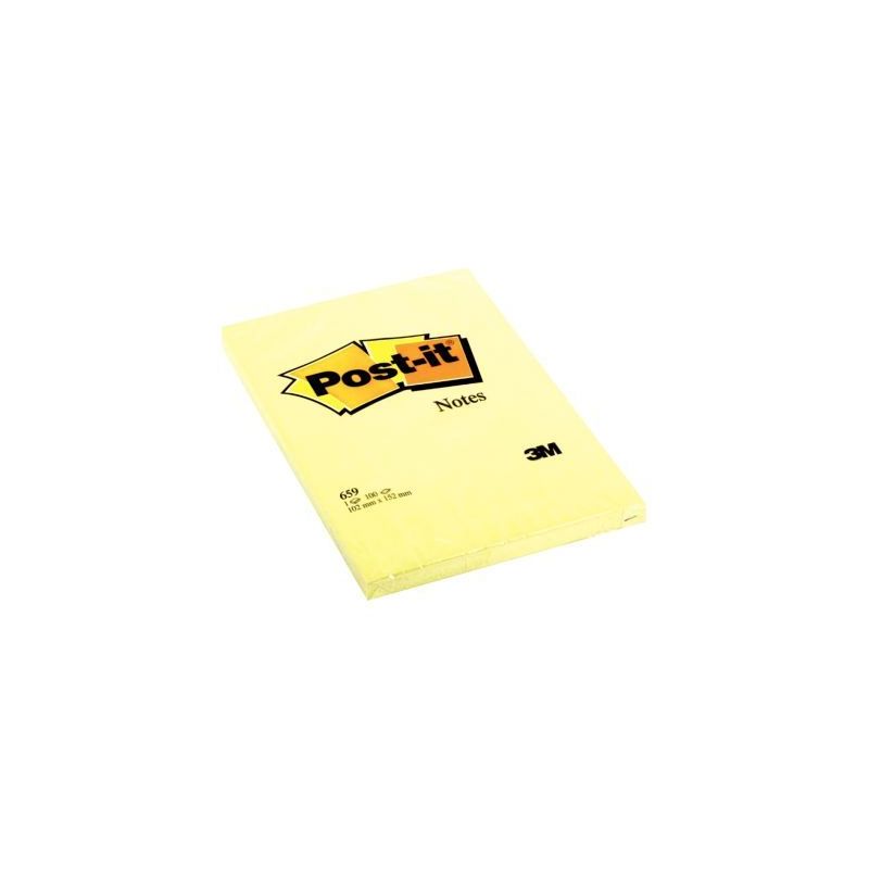 Achetez POST-IT Bloc repositionnable de 100 feuilles 102 x 152 mm Jaune uni pas cher sur Ma Rentrée.. Achetez POST-IT Bloc repositionnable de 100 feuilles 102 x 152 mm Jaune uni pas cher sur Ma Rentrée..
