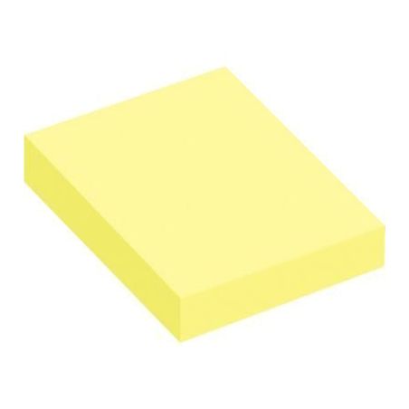 Achetez Lot de 12 blocs de 100 feuilles de notes repositionnables 40 x 50 mm jaune pastel 5653-01 pa..