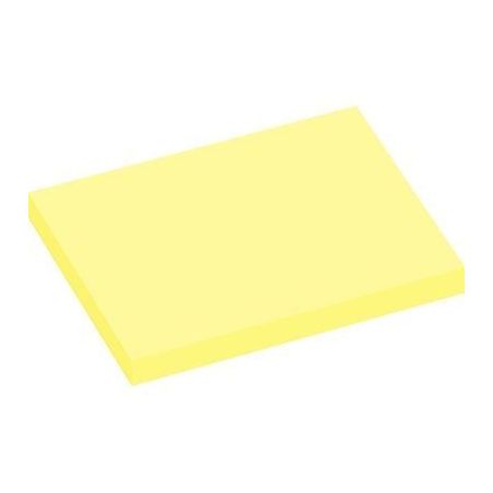 Achetez Lot de 12 blocs de 100 feuilles de notes repositionnables 75 x 100 mm jaune pastel 5657-01 p..