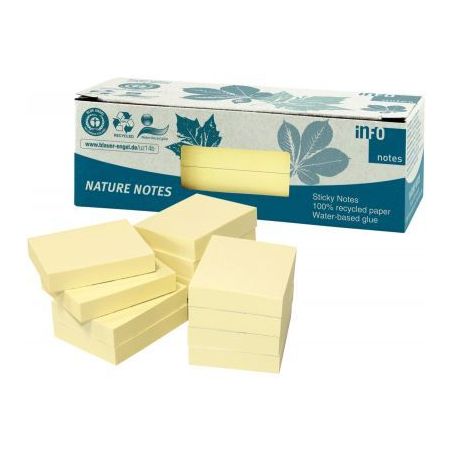 Achetez STICKY GREEN JAUNE L/12 38X50 X12  pas cher sur Ma Rentrée Scolaire