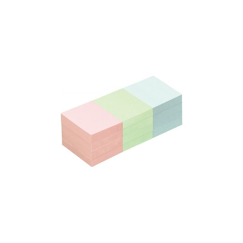 Achetez Lot de 12 blocs de notes repositionnables de 100 feuilles 40 x 50 mm couleurs pastels assort.. Achetez Lot de 12 blocs de notes repositionnables de 100 feuilles 40 x 50 mm couleurs pastels assort..
