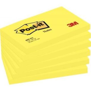 Achetez Paquet 6 blocs 100 feuilles Post-it 76x127 mm Jaune néon 23710 POST-IT 3M pas cher sur Ma R..
