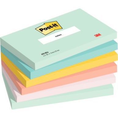 Achetez Paquet de 6 blocs notes post it collection beachside 100 feuilles 76x127mm BP1253 POST-IT 3M..
