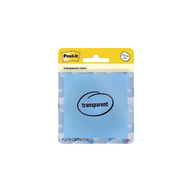 Achetez Bloc de 36 notes repositionnables transparentes 73 x 73 mm coloris bleu BP1509 POST-IT 3M p.. Achetez Bloc de 36 notes repositionnables transparentes 73 x 73 mm coloris bleu BP1509 POST-IT 3M p..