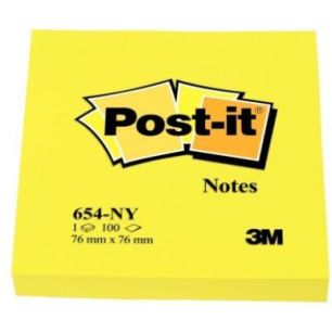 Achetez Paquet 6 blocs 100 feuilles Post-It 76x76 mm jaune 23699 POST-IT 3M pas cher sur Ma Rentrée..