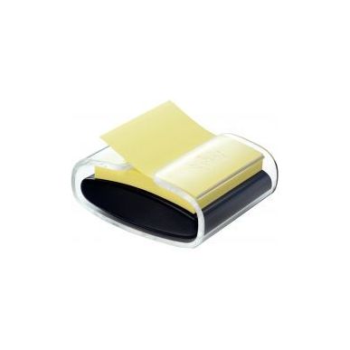 Achetez Dévidoir noir Znotes + bloc notes notes en Z repositionnables format 76x76m jaune BP883 POS..