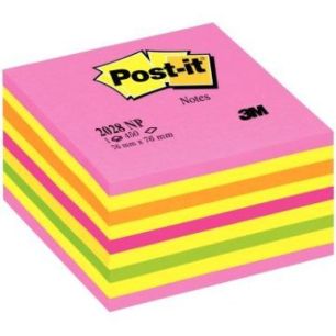 POST-IT Cubes POST-IT® Energie Intense (Rose néon) 450 feuilles 76 x 76 mm POST-IT Cubes POST-IT® Energie Intense (Rose néon) 450 feuilles 76 x 76 mm