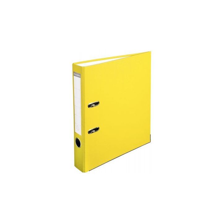 Classeur à  levier pour format A4, dos 5 cm, jaune 915404B EXACOMPTA
