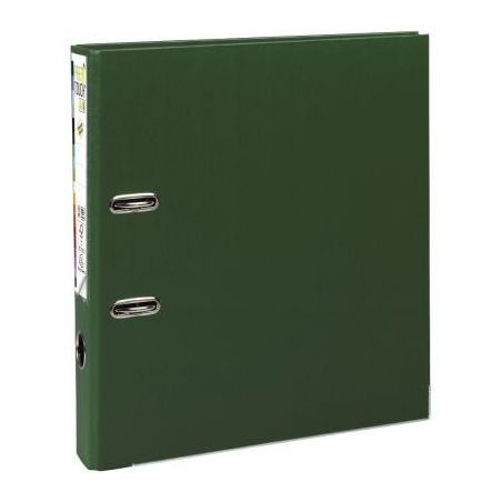Achetez Classeur à levier en plastique PREM'TOUCH format A4 maxi dos 5 cm vert foncé 53153E EXAC..