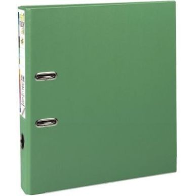 Achetez Classeur à  levier en plastique PREM'TOUCH format A4 maxi dos 5 cm vert moyen 53143E EXACO..