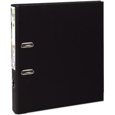 Achetez Classeur à  levier en plastique PREM'TOUCH format A4 maxi dos 5 cm noir 53141E EXACOMPTA p..