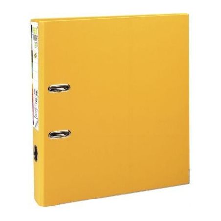 Achetez EXACOMPTA Classeur à  levier en polypro PREMTOUCH dos de 8cm, coloris Jaune pas cher sur M..