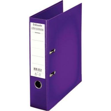 Achetez Classeur à levier CHROMOS+ dos large 8 cm, violet 230112 CHROMO + ESSELTE pas cher sur Ma R..