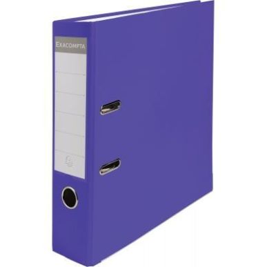 Achetez Classeur à  levier pour format A4, dos 8 cm, violet 918417B EXACOMPTA pas cher sur Ma Rent..