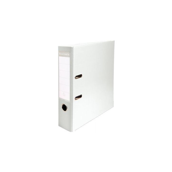 Classeur à  levier pour format A4, dos 8 cm, blanc 918402B EXACOMPTA
