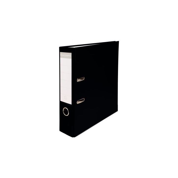 Classeur à  levier pour format A4, dos 8 cm, noir 918401B EXACOMPTA