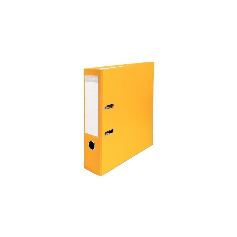 Achetez Classeur à  levier pour format A4, dos 8 cm, jaune 918404B EXACOMPTA pas cher sur Ma Rentr..