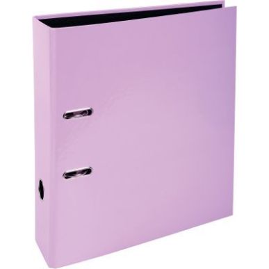 Achetez Classeur à levier AQUAREL pour format A4, dos 8 cm, mauve 53565E AQUAREL EXACOMPTA pas cher..