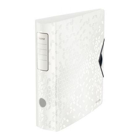 Achetez Classeur à levier en polypropylène Leitz WOW Active 180°, dos 75 mm, blanc 11060101 WOW L..