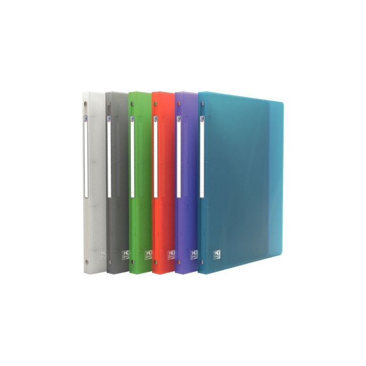 Carton de 20 classeurs 4 anneaux HAWAÏ en polypropylène, format A4, dos 2 cm 100202319 X20 HAWAI HAMELIN