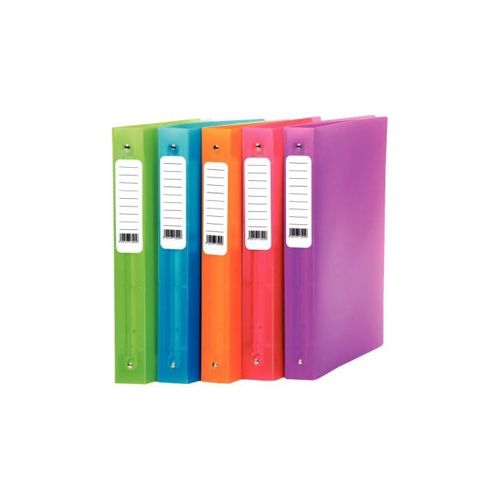 Classeur en polypropylène Color Fresh, format A4+, dos 4 cm, rouge 1410118RO