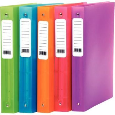 Achetez Classeur en polypropylène Color Fresh, format A4+, dos 4 cm, rouge 1410118RO pas cher sur M..