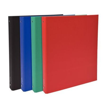 Achetez Carton de 20 classeurs plastifiés pour format A4, 4 anneaux ronds diamètre 30 mm, dos 40 m..