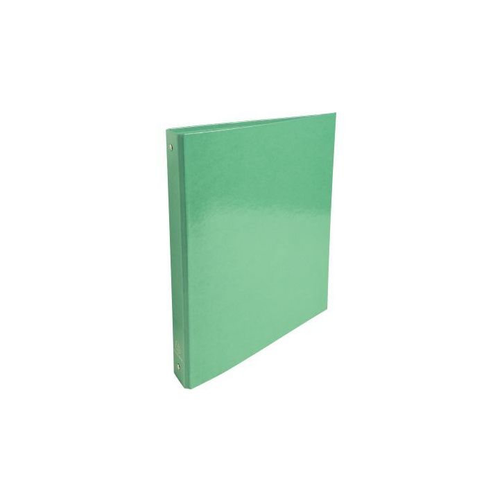 Classeur 4 anneaux en carte pelliculée IDERAMA, format A4, dos 4 cm, vert 519293E IDERAMA EXACOMPTA