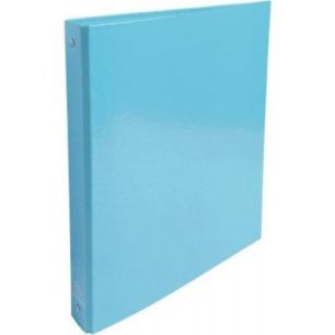 Achetez Classeur 4 anneaux en carte pelliculée IDERAMA, format A4, dos 4 cm, bleu 519292E IDERAMA E..