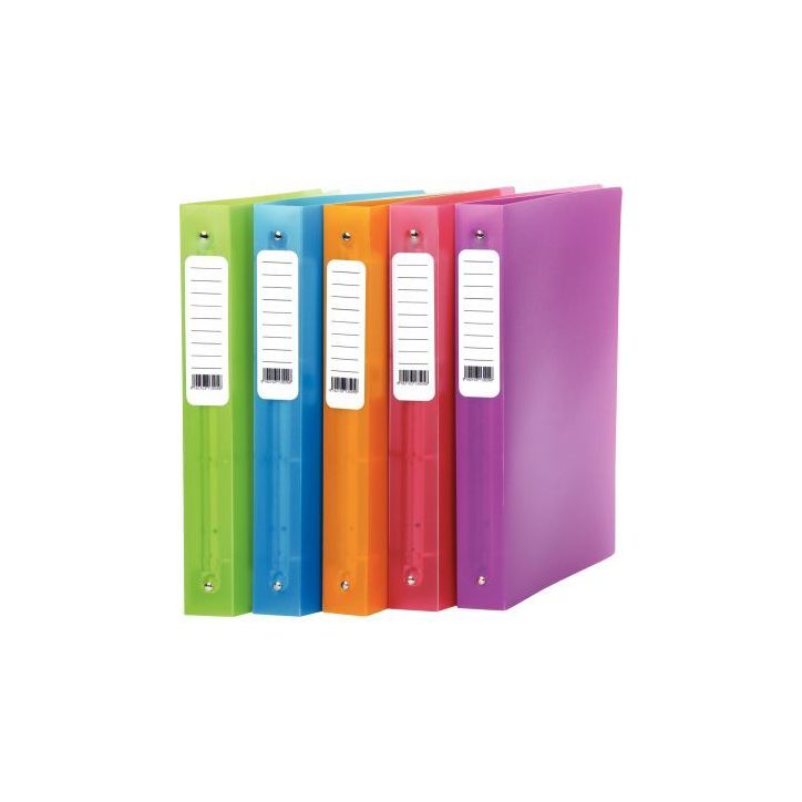 Classeur en polypropylène Color Fresh, format A4+, dos 4 cm 1410118ASS COLOR FRES
