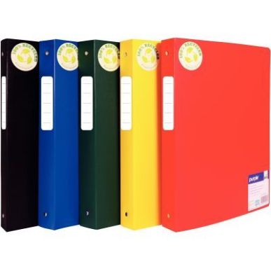 Achetez Classeur 4 anneaux ECOGREEN en polypropylène recyclé, dos 4 cm, format A4+, coloris assort..