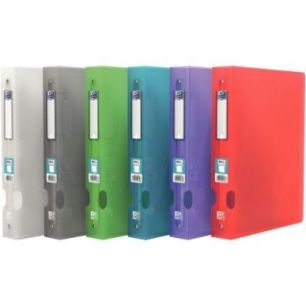 Achetez Classeur 4 anneaux en polypropylène HAWAÏ, format A4+, dos 4 cm, coloris assortis 40001933..