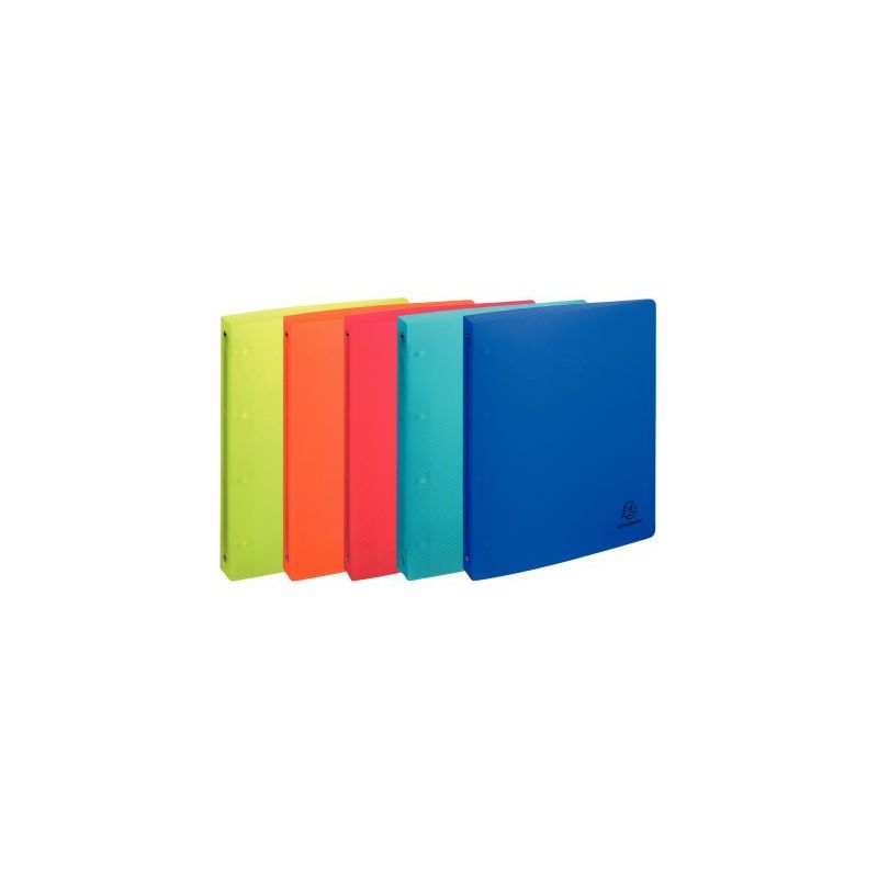 Achetez Classeur LINICOLOR en polypropylène, format A4+, dos 4 cm, coloris assortis 51377E LINICOLO..