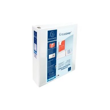 Achetez ESSELTE Classeur à  couverture personnalisable sur trois faces PP Blanc ?? dos de 9 cm p..
