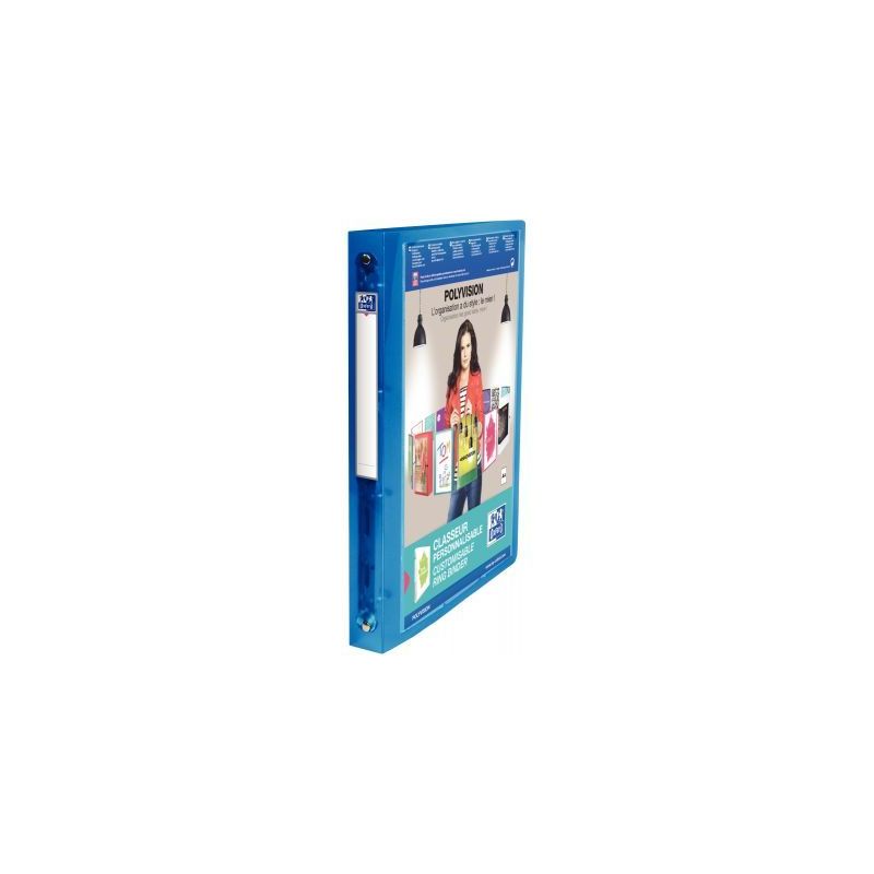 Achetez Classeur personnalisable POLYVISION en polypropylène, dos 30 mm, pour format A4, bleu 10020.. Achetez Classeur personnalisable POLYVISION en polypropylène, dos 30 mm, pour format A4, bleu 10020..