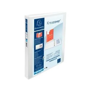 Achetez ESSELTE Classeur à  couverture personnalisable sur trois faces en PVC Blanc ?? dos de 5 ..