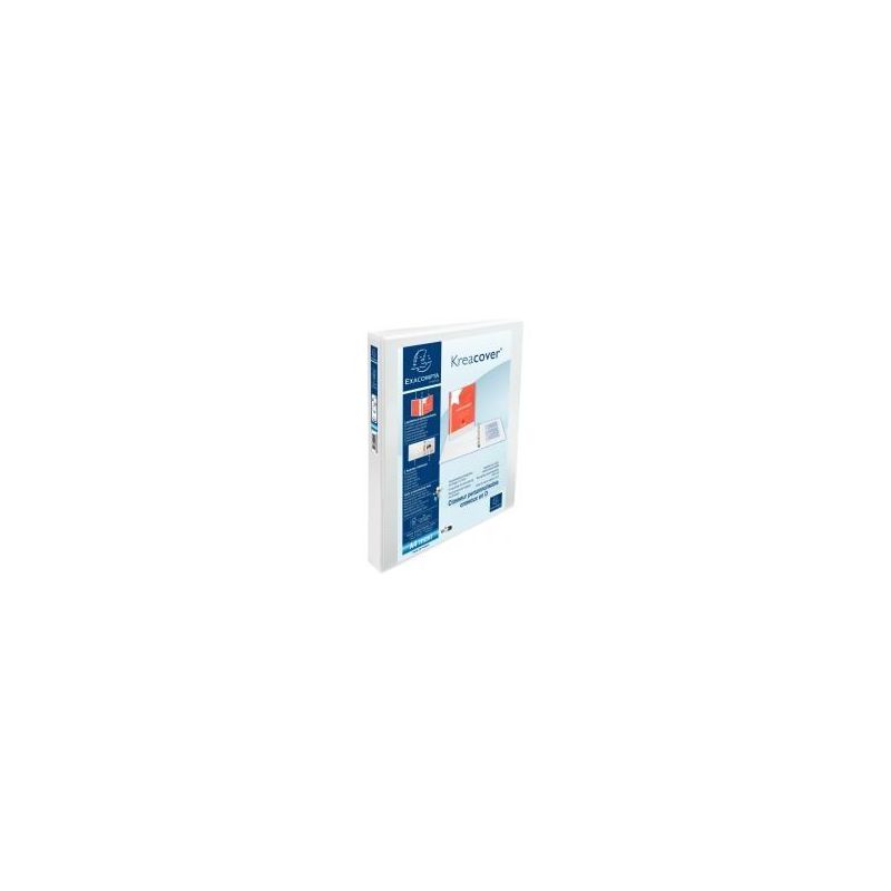 Achetez ESSELTE Classeur à  couverture personnalisable sur trois faces en PVC Blanc ?? dos de 5 ..
