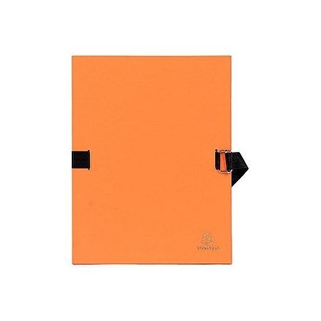 Achetez EXACOMPTA chemise à sangle extensible dos toilé orange 734E pas cher sur Ma Rentrée Sco..