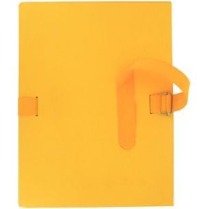 Achetez Chemise extensible à  sangle qualité toilée format 24x32 cm jaune 1302-JN pas cher sur M..