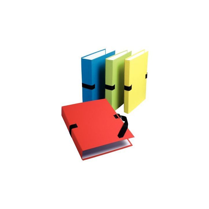 Chemise à dos extensible avec sangle FOREVER papier recyclé, format 24x32 cm, bleu 38005H FOREVER EXACOMPTA