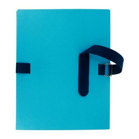 Achetez Chemise extensible à  sangle qualité toilée format 24x32 cm bleu 1302-BC pas cher sur Ma..